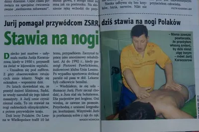 Karaczarow Jurij. Rehabilitacja